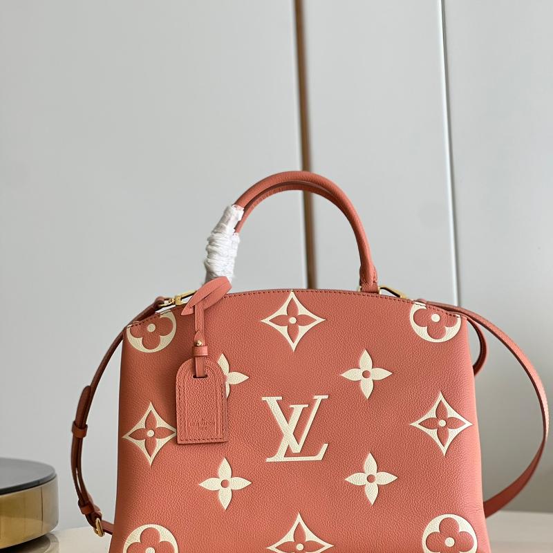 LV Handbags Tote Bags M45811 Silk Screen Pink